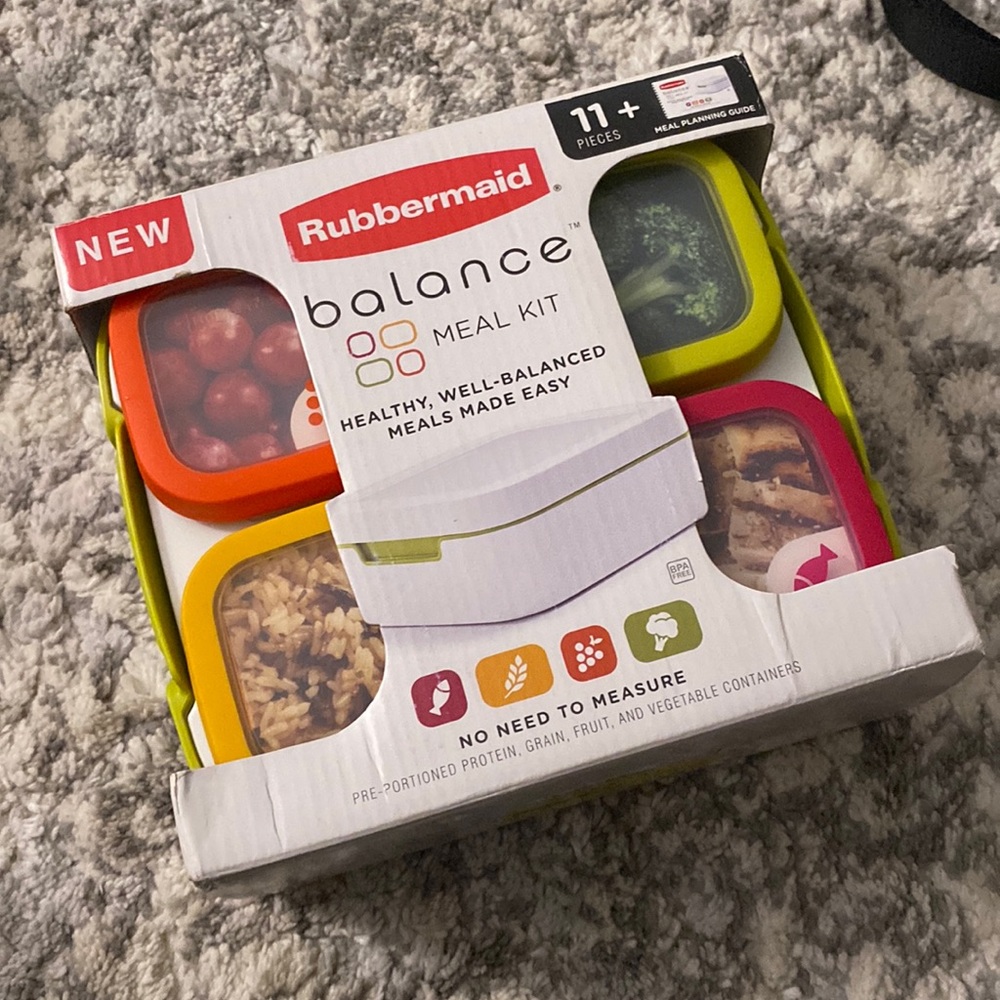 Rubbermaid balance meal kit